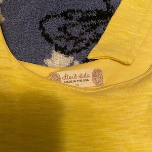Altar'd State Sunny Yellow Tee